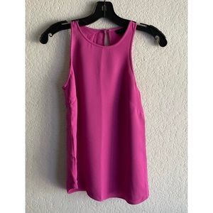 J. Crew 0 Petite Magenta Sleeveless Blouse